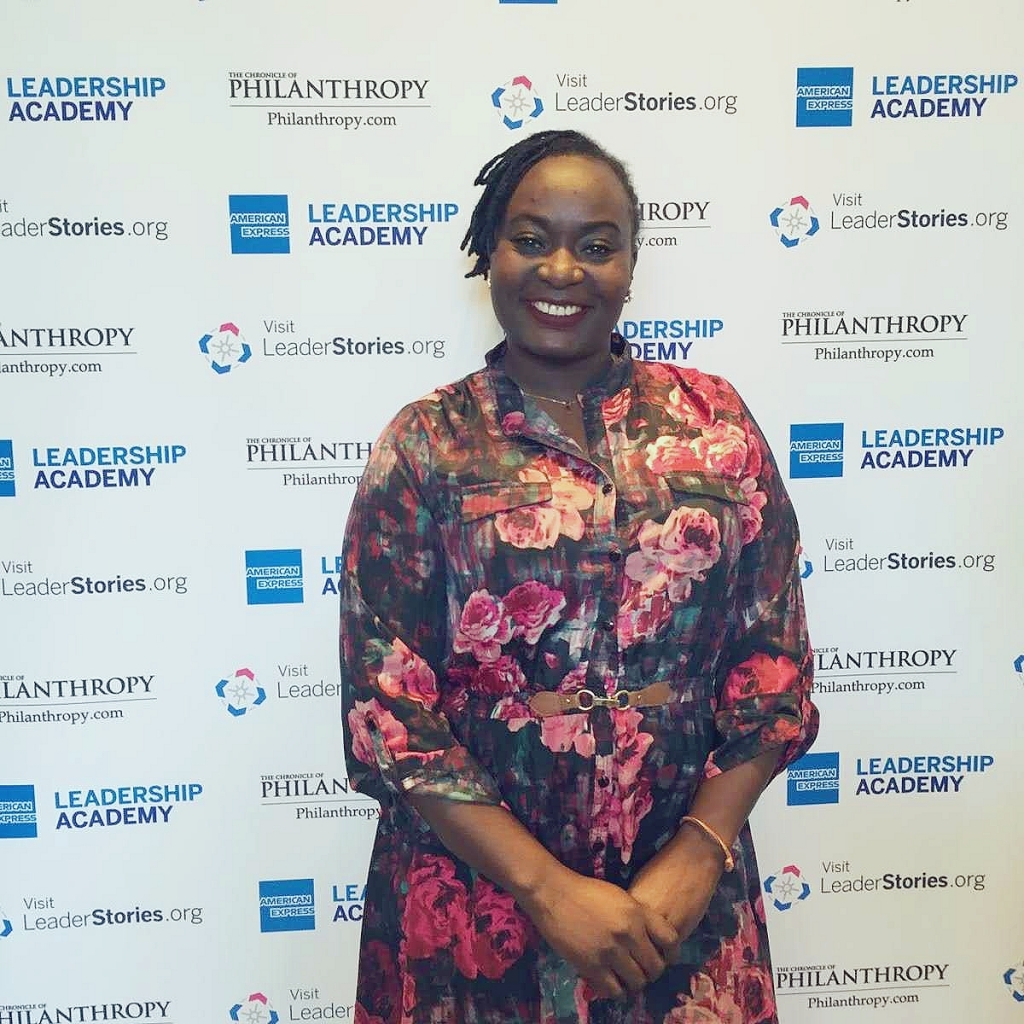 Njeri Muturi at the American Express Leadership Academy Global Alumni Summit in Washington, DC in April